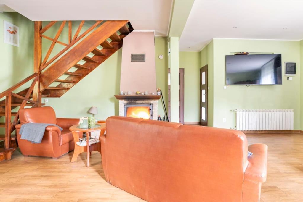 Lesna Ostoja Nad Pilica Villa Lechanice Dış mekan fotoğraf